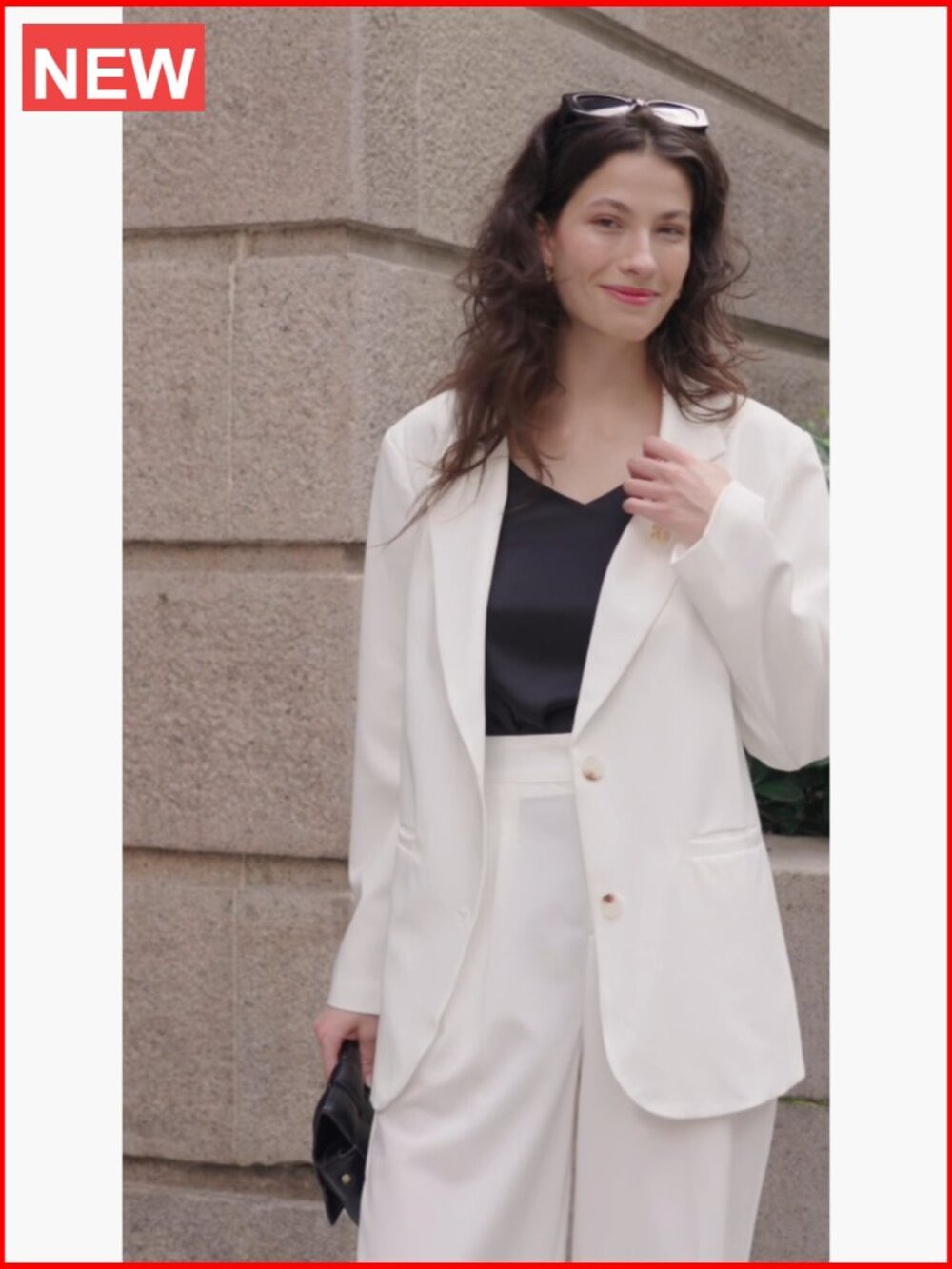 Business Casual Blazer Long Sleeve Button Down Lapel Collared Lightweight Suit - Picture 6 of 7